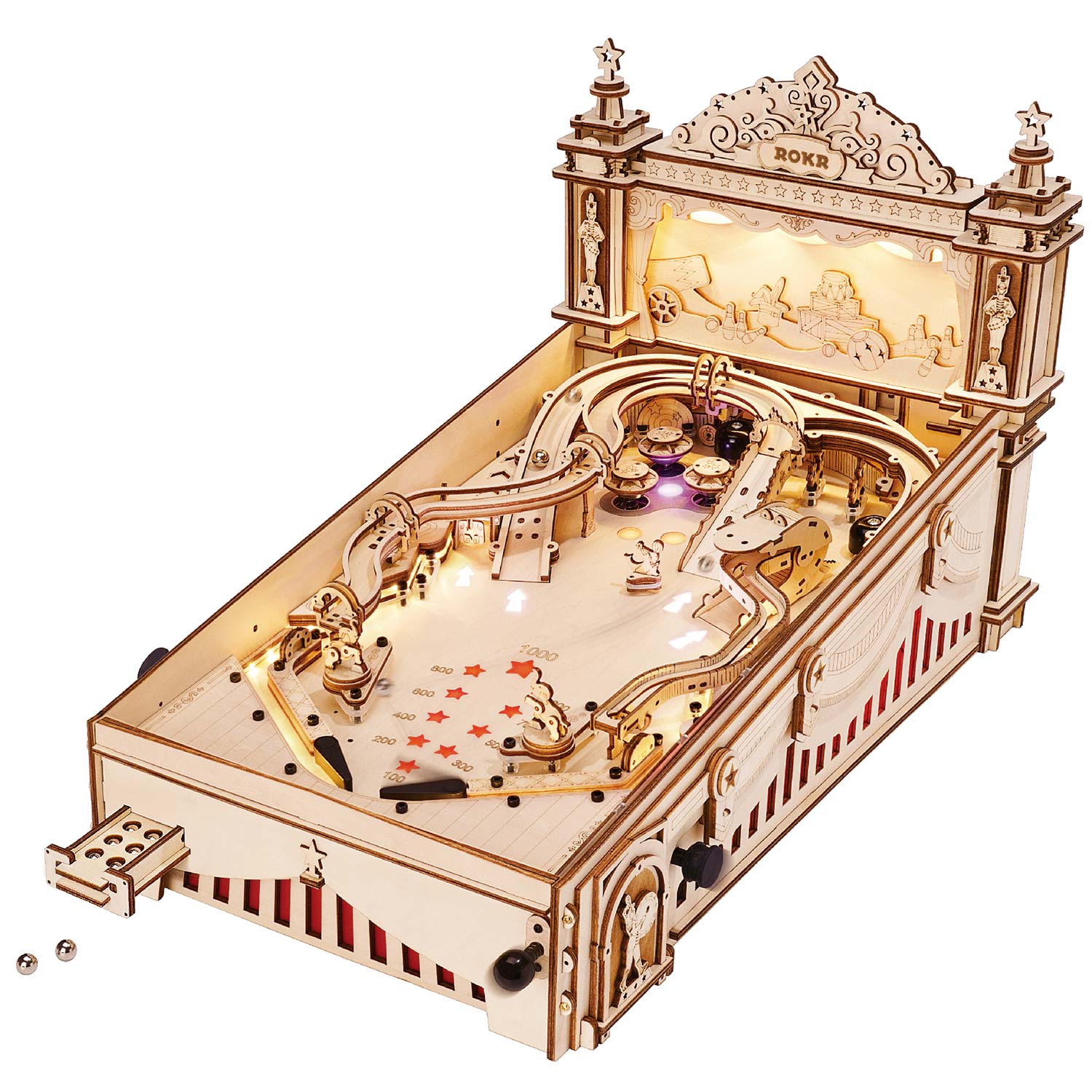 Rokr: 3D Pinpall Flipper