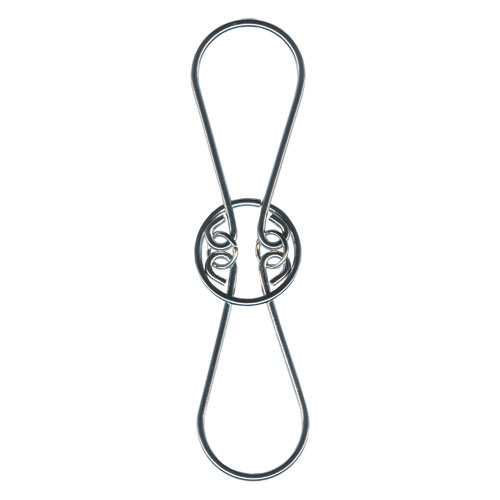 Metallpuzzle in der Dose "Schlaufen"