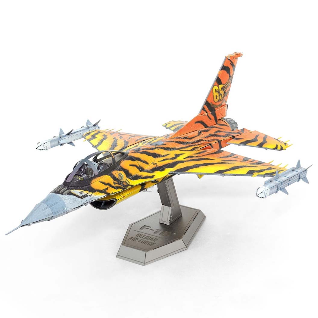 Metal Earth: F-16 Fighting Falcon  Belgian Air Force "Tiger"