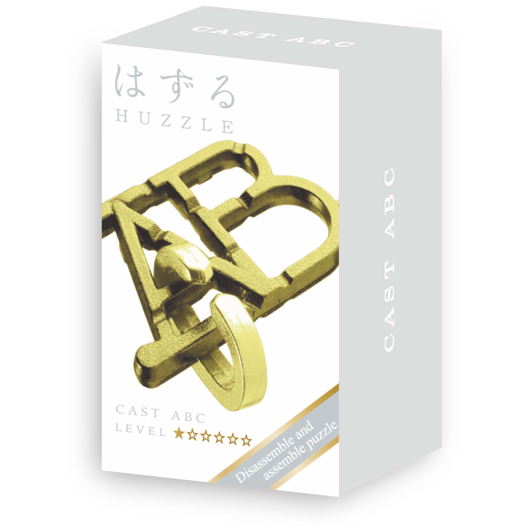 Mini Huzzle ABC (Gold)