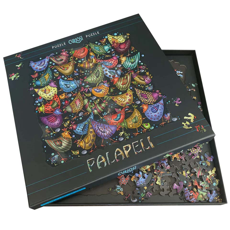 Puzzle Palapeli "Hühnerhaufen"