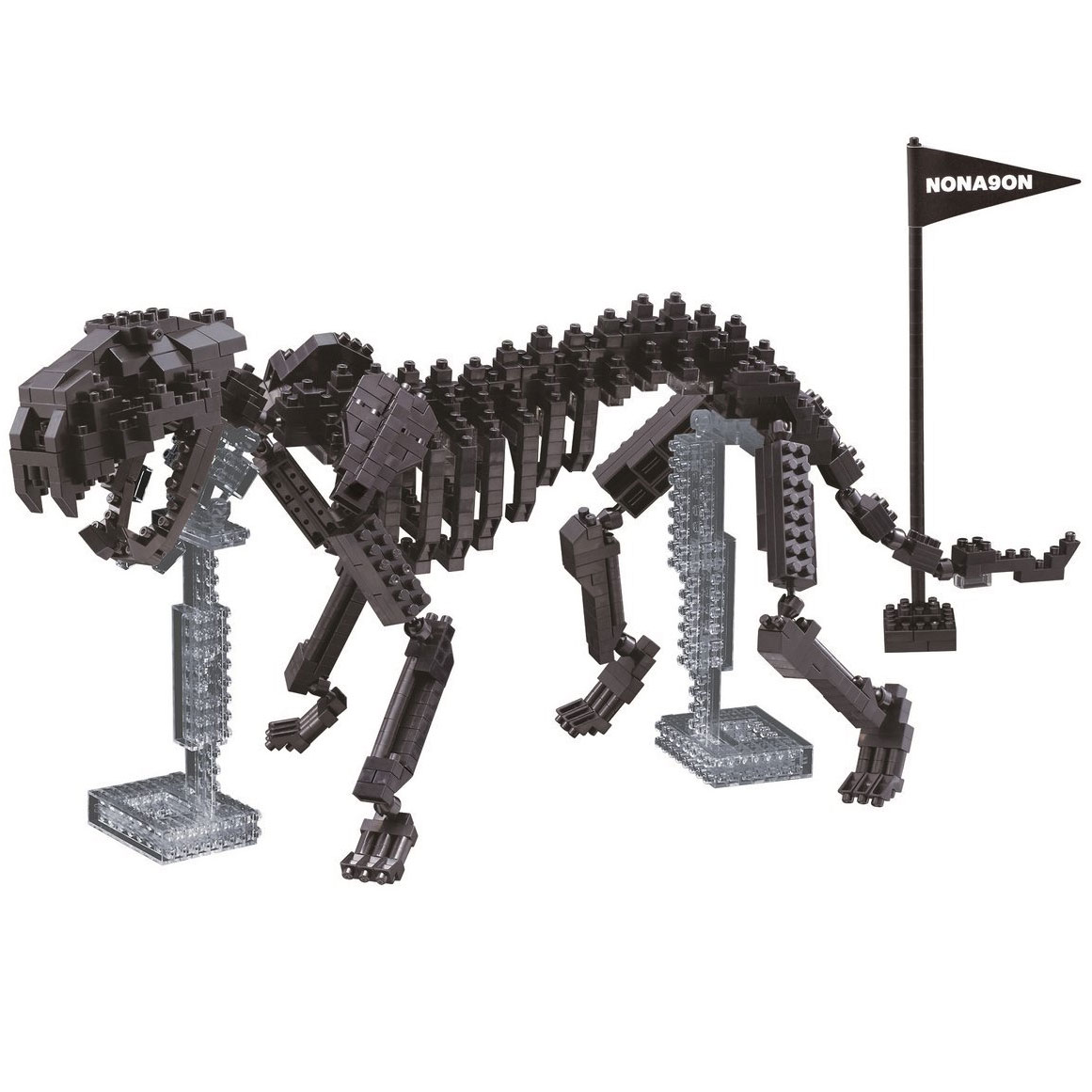 Nanoblock: NONA9ON Tiger Skeleton Model