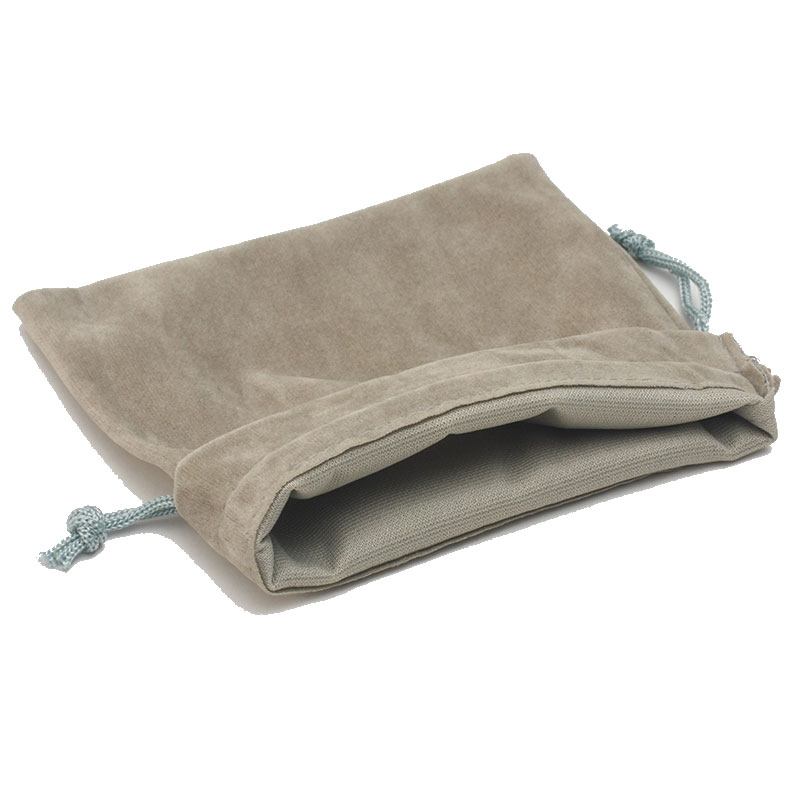 Soft Velvet Bag Grau