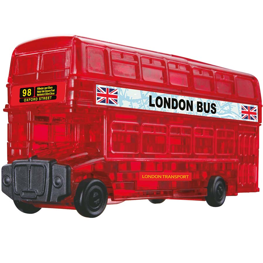 3D Crystal Puzzle - London Bus
