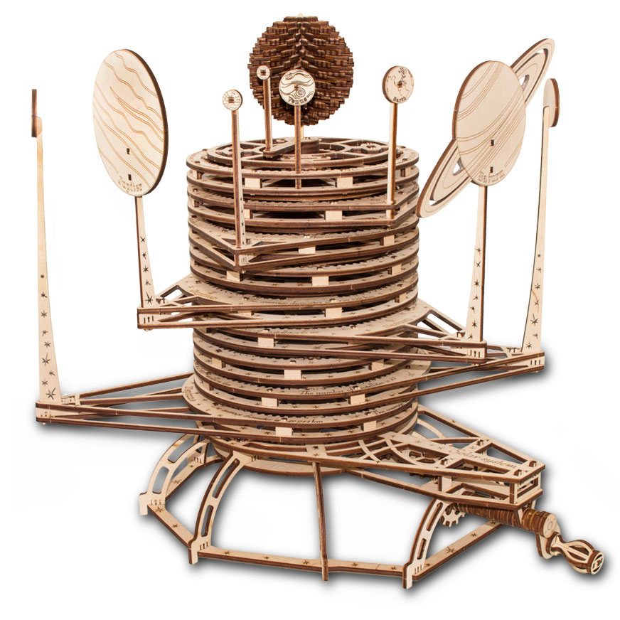 Eco Wood Art: Planetarium