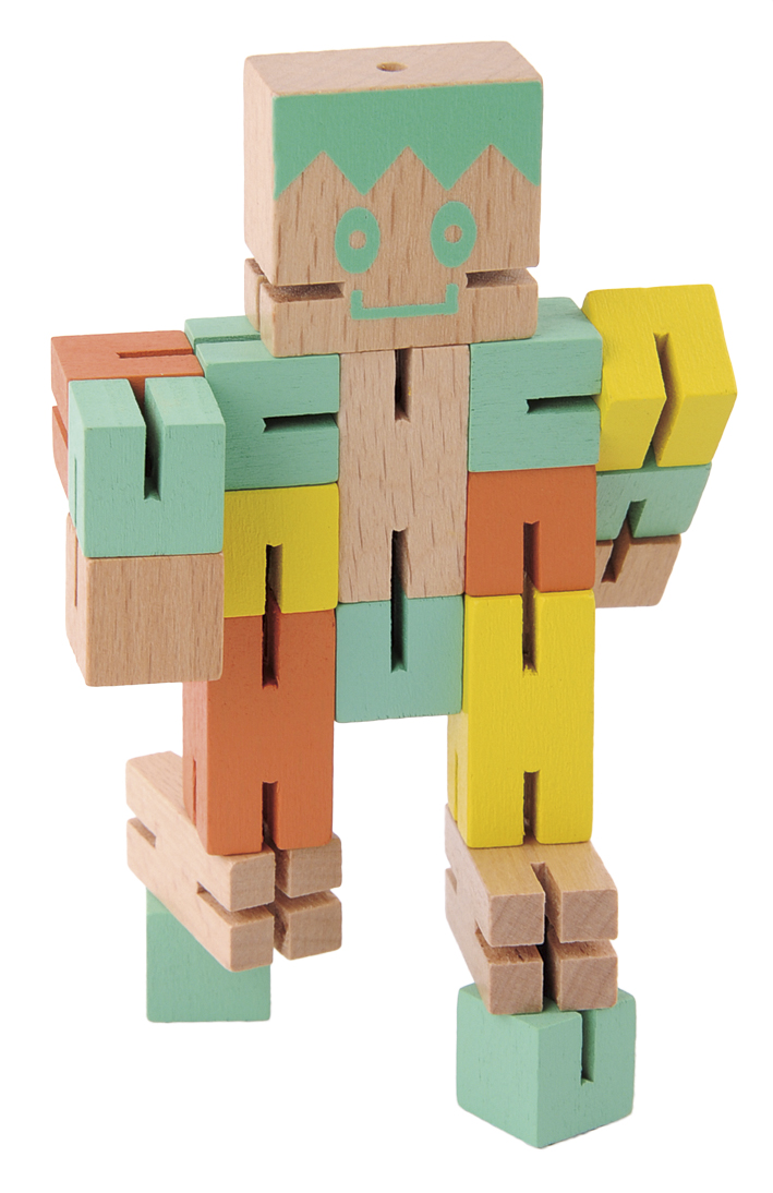 Puzzleboy grün orange gelb