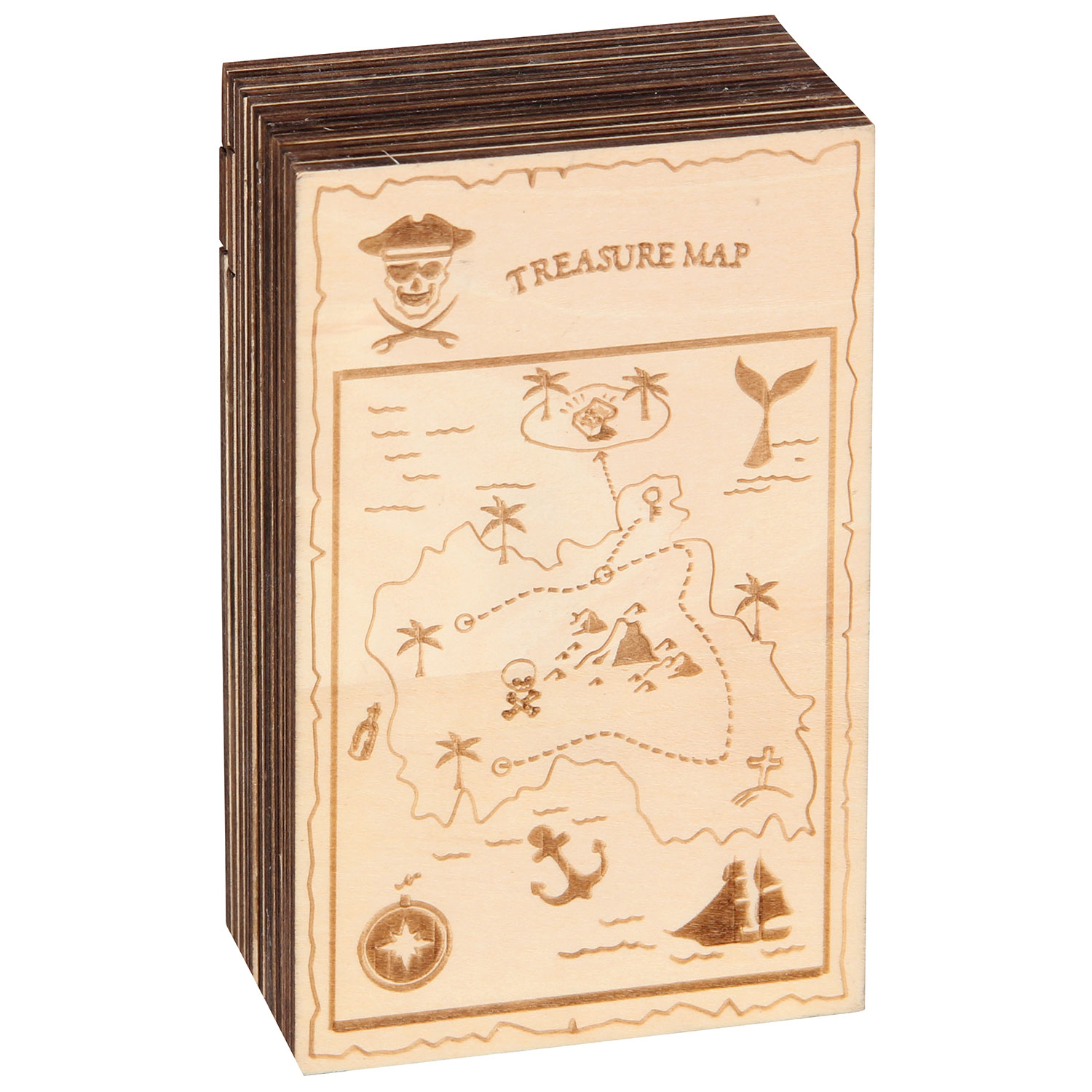 Trickkiste Caribbean Secret Escape Box Treasure Map