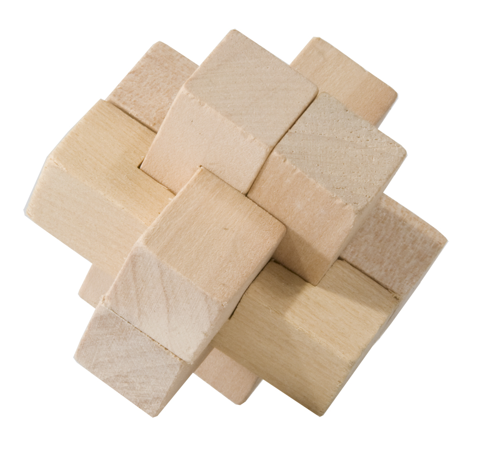 Holzpuzzle "Kreuz"