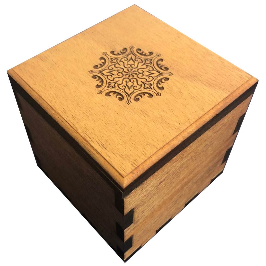 Secret Stash Lock Box (Mahagoni)