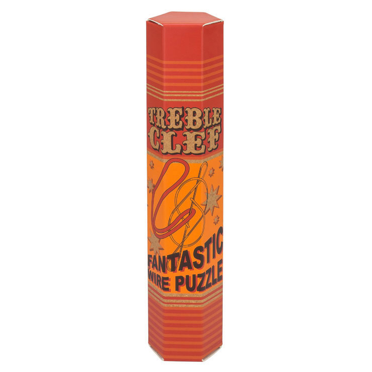 Fantastic Wire Puzzle Treble Chef/Violin Schlüssel