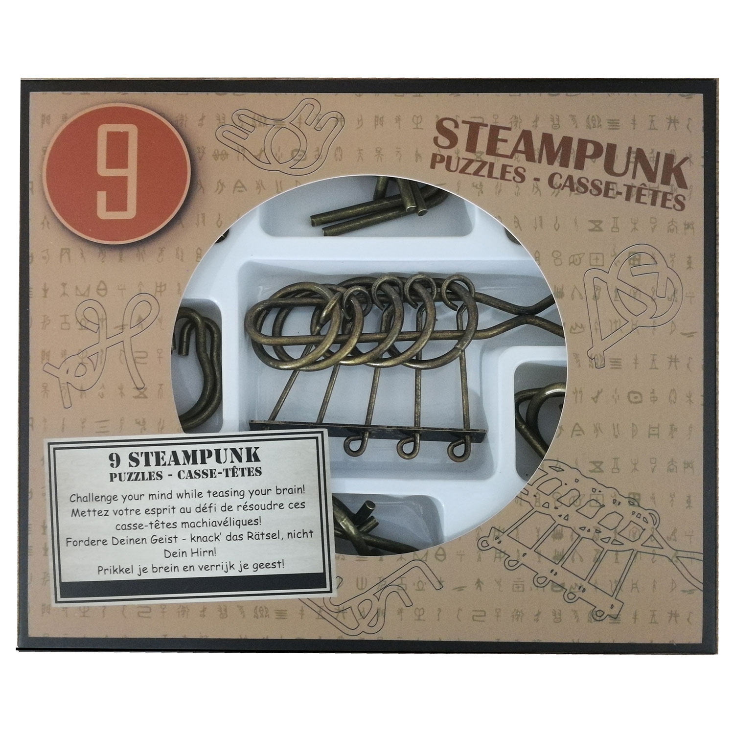 Eureka Steampunk Puzzle (Braune Box)