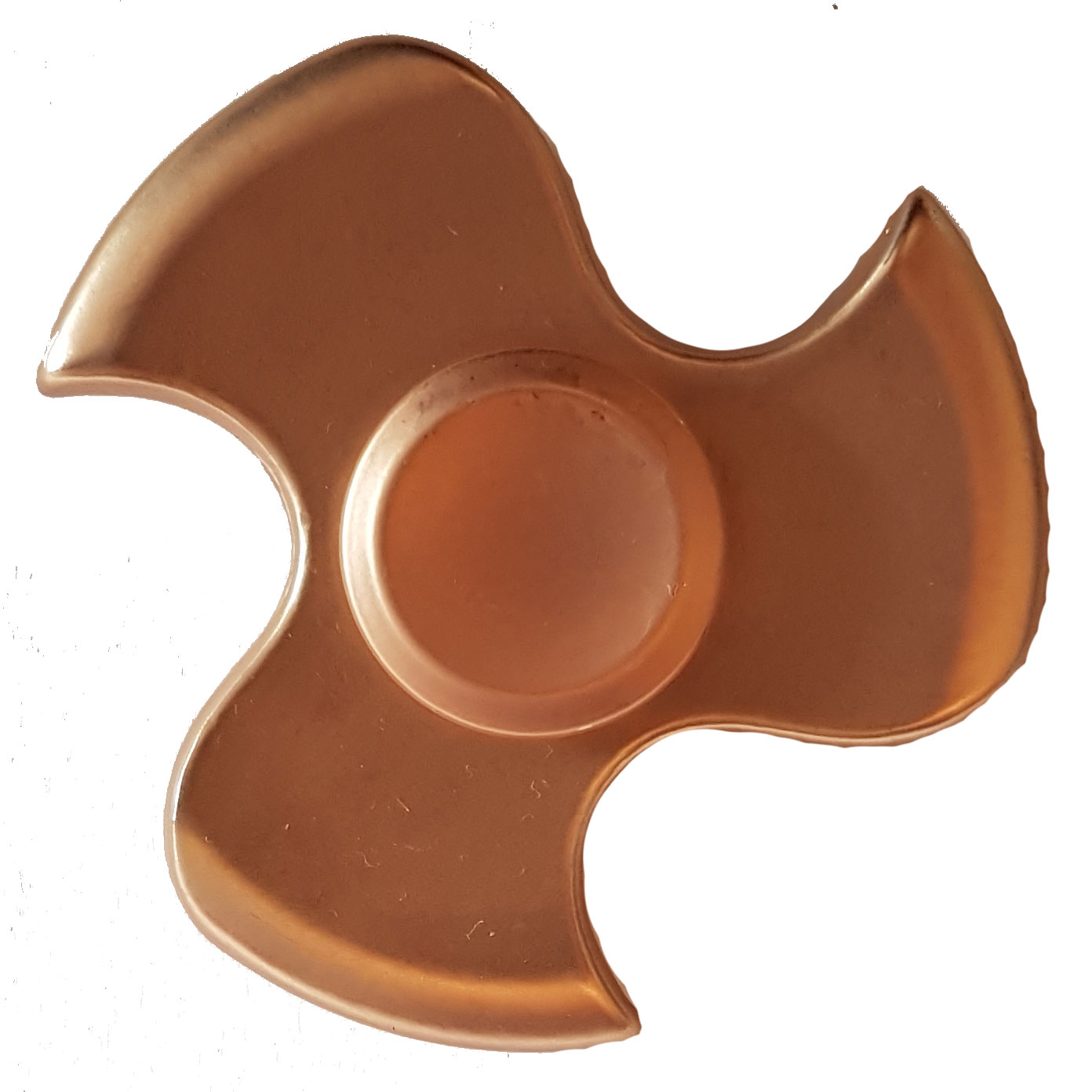 Metall Fidget Spinner "Schraube" Rose Gold