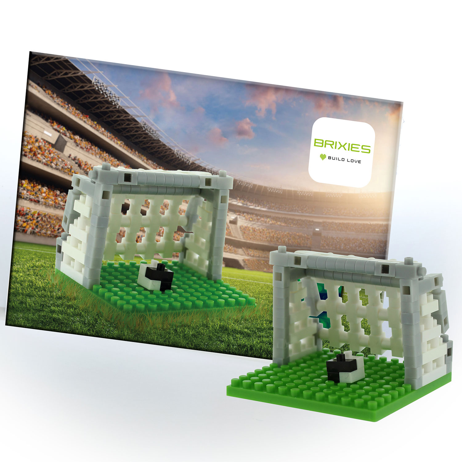 Brixies Postkarte Fußball