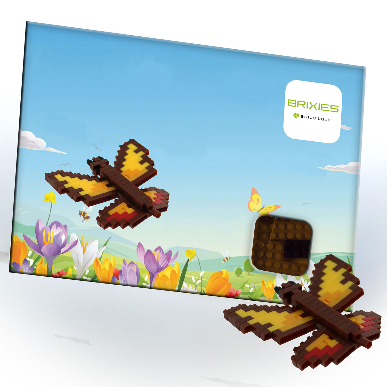 Brixies Postkarte Schmetterling