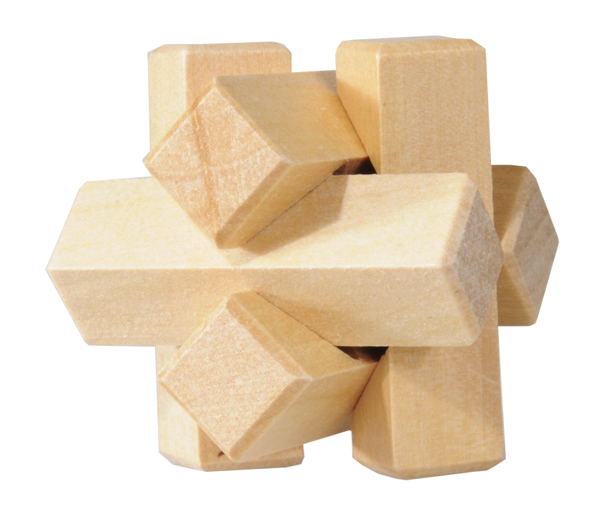 Holzpuzzle "Knoten"