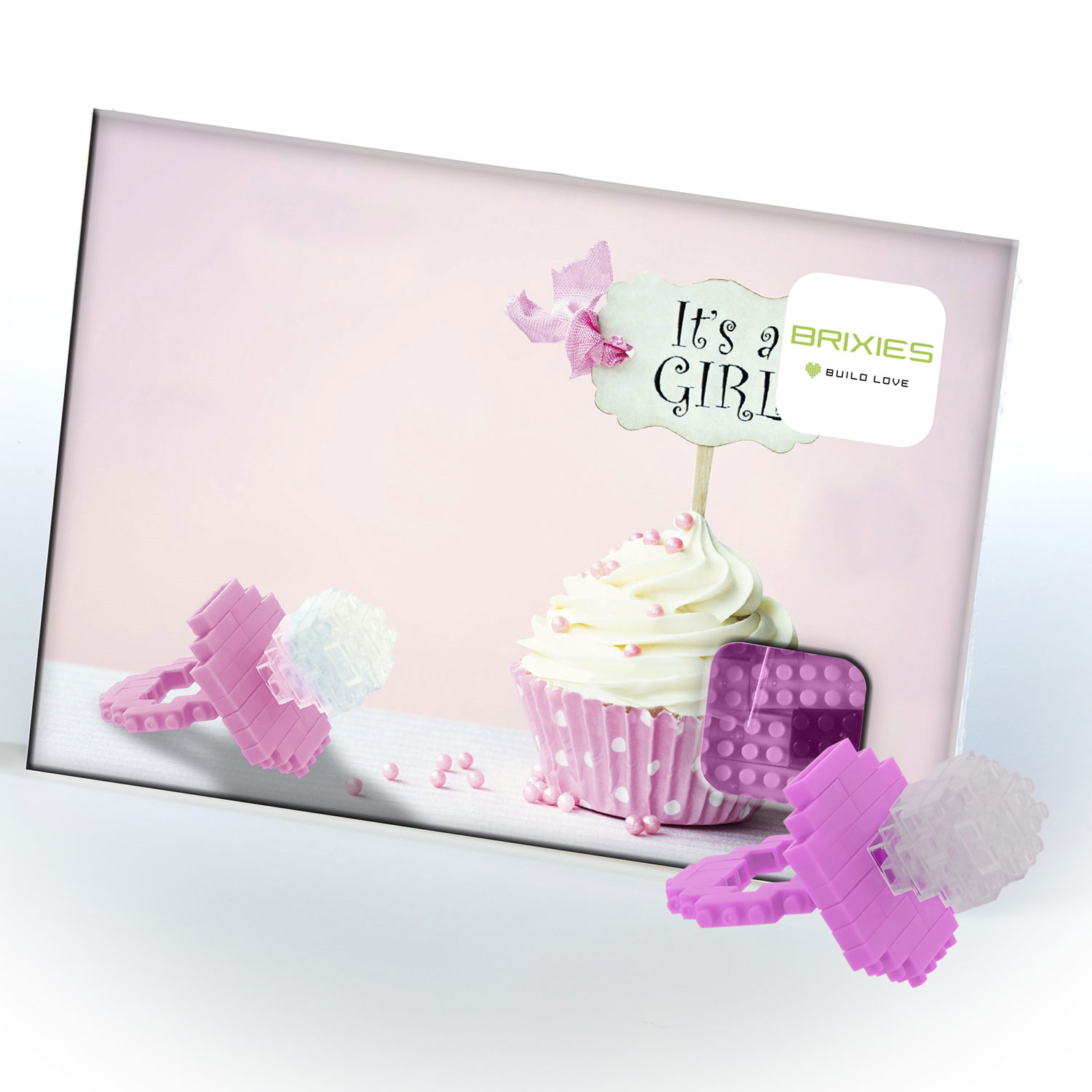 Brixies Postkarte Baby Girl