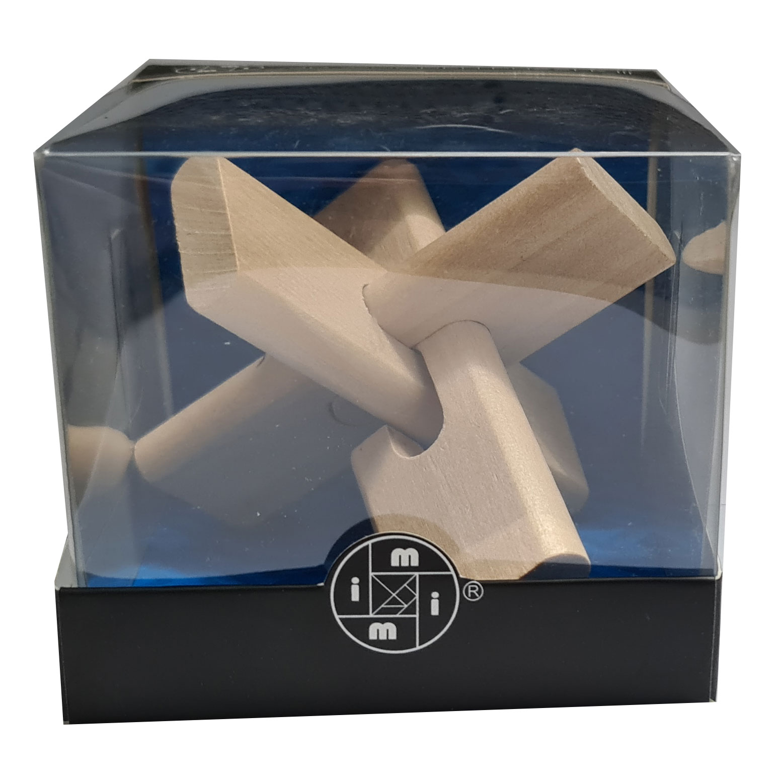 Holzpuzzle Doppelkreuz