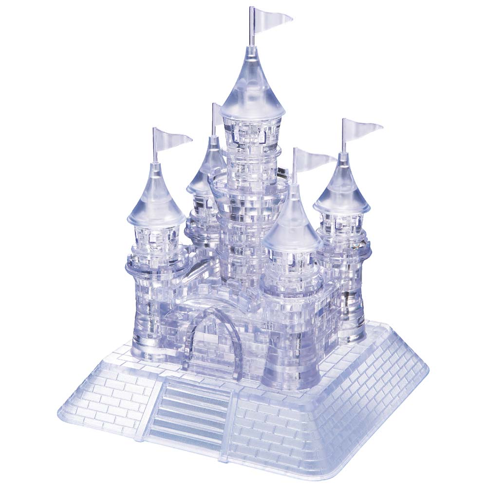 3D Crystal Puzzle - Schloss Transparent