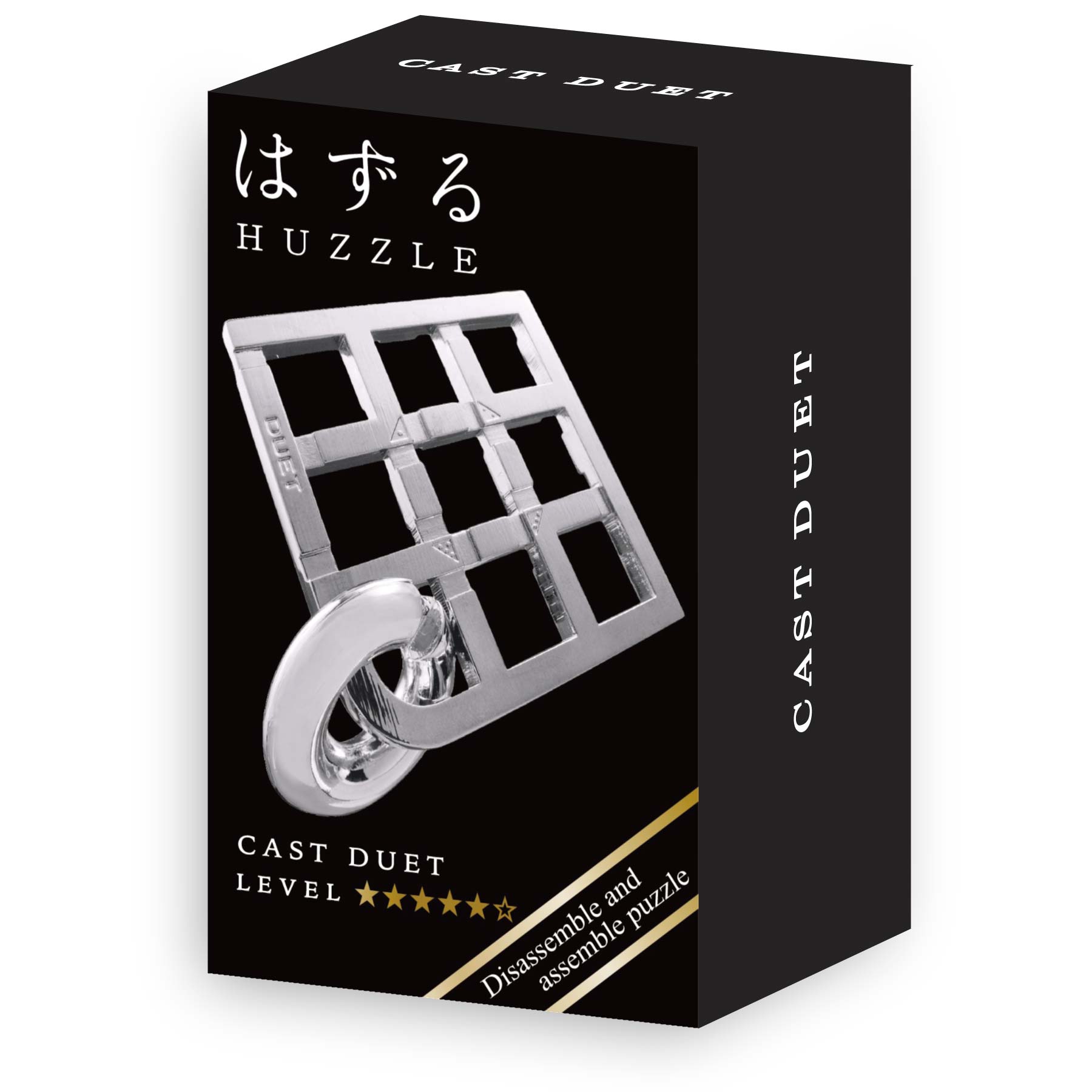 Mini Huzzle Duet (Silber)