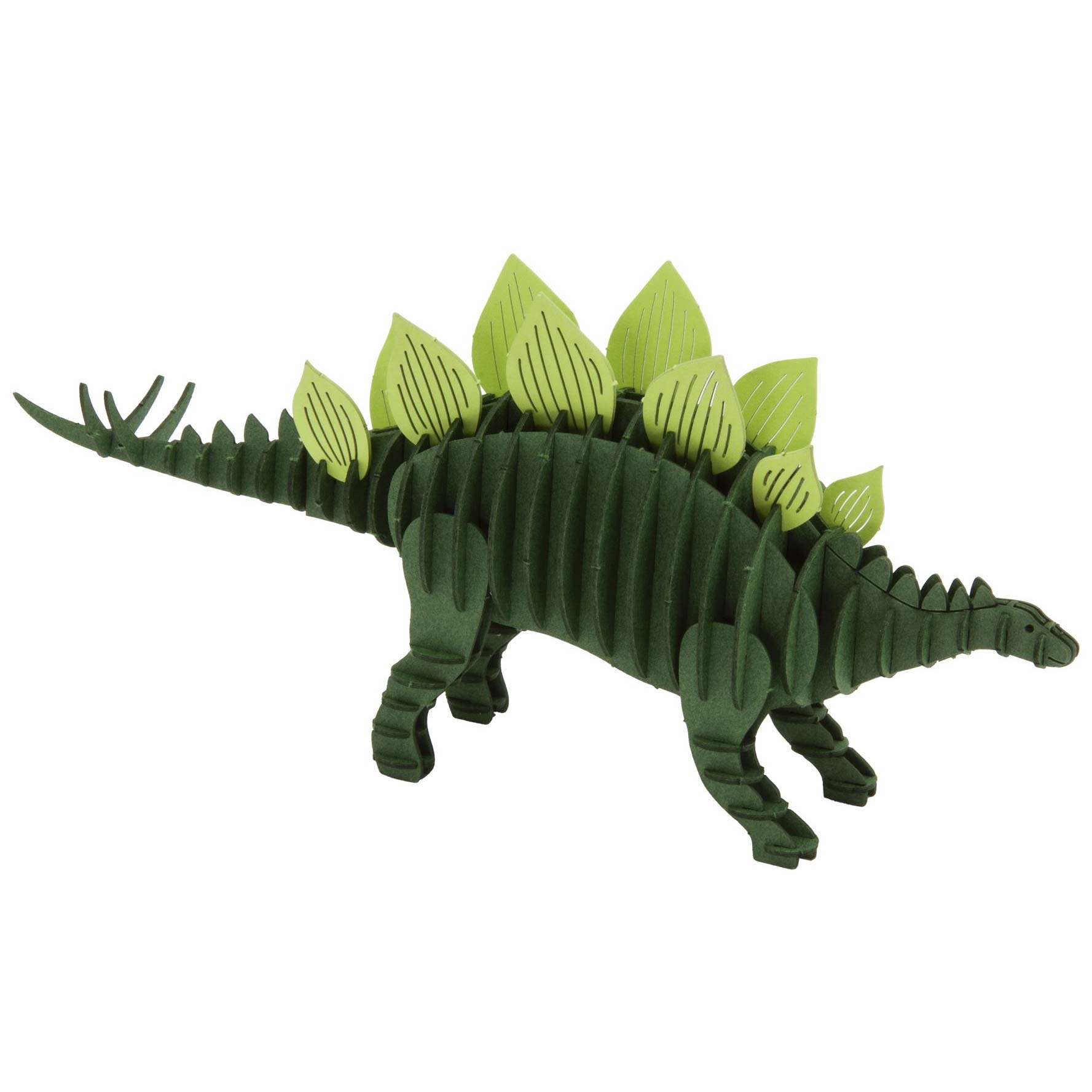 3D Papiermodell Stegosaurus (farbig)