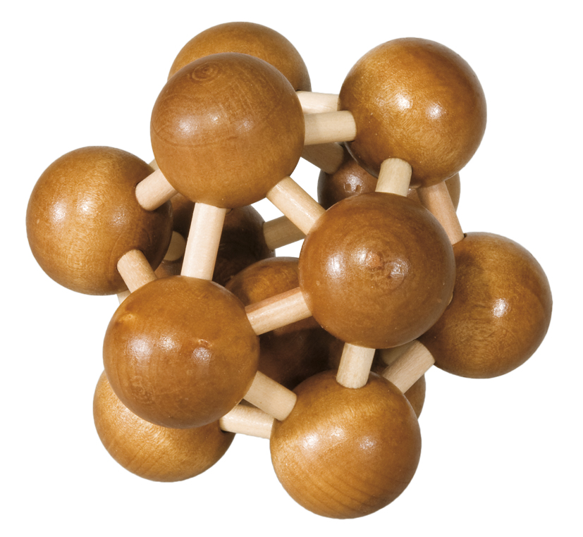 Holzpuzzle "Atom"