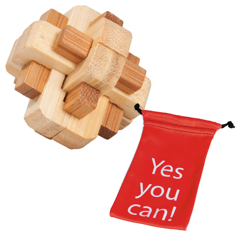 Puzzle in Beutel "Yes You Can": Mix-Knoten