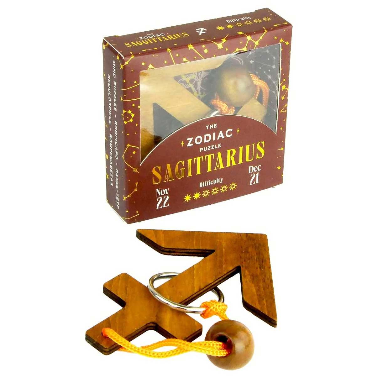 Zodiac Seilpuzzle Sagittarius (Schütze)