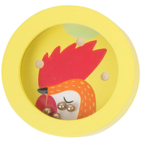 Buntes Geduldsspiel "Hahn"