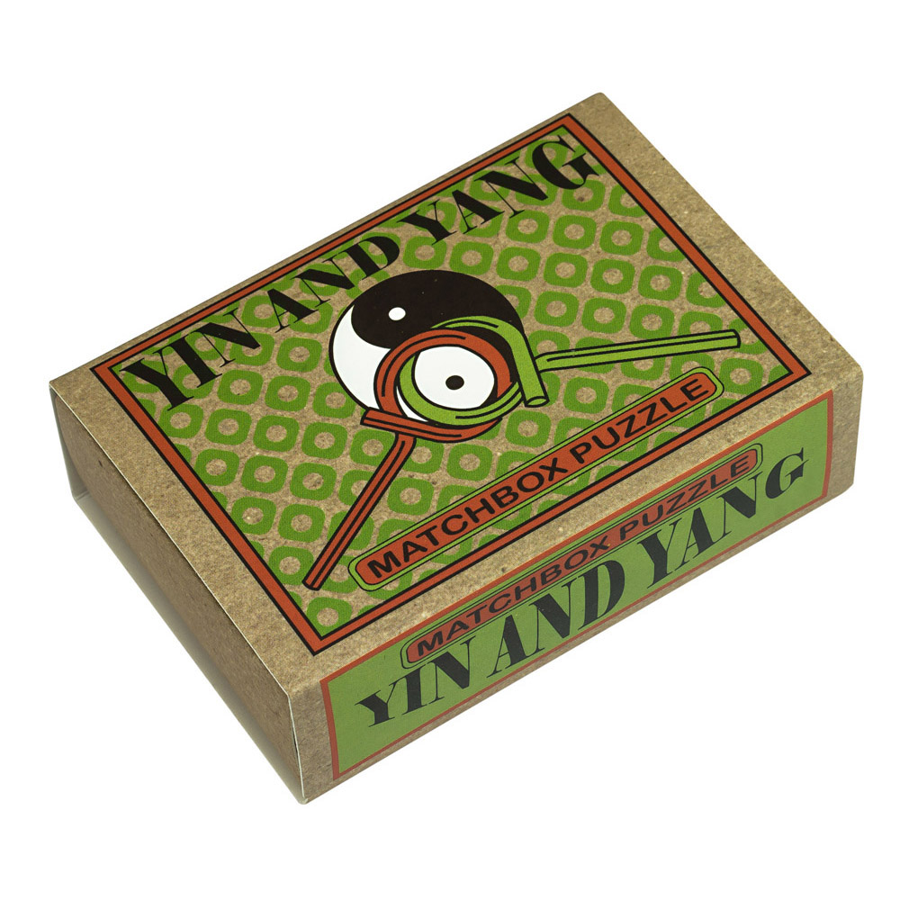 Matchbox Puzzle Yin and Yang