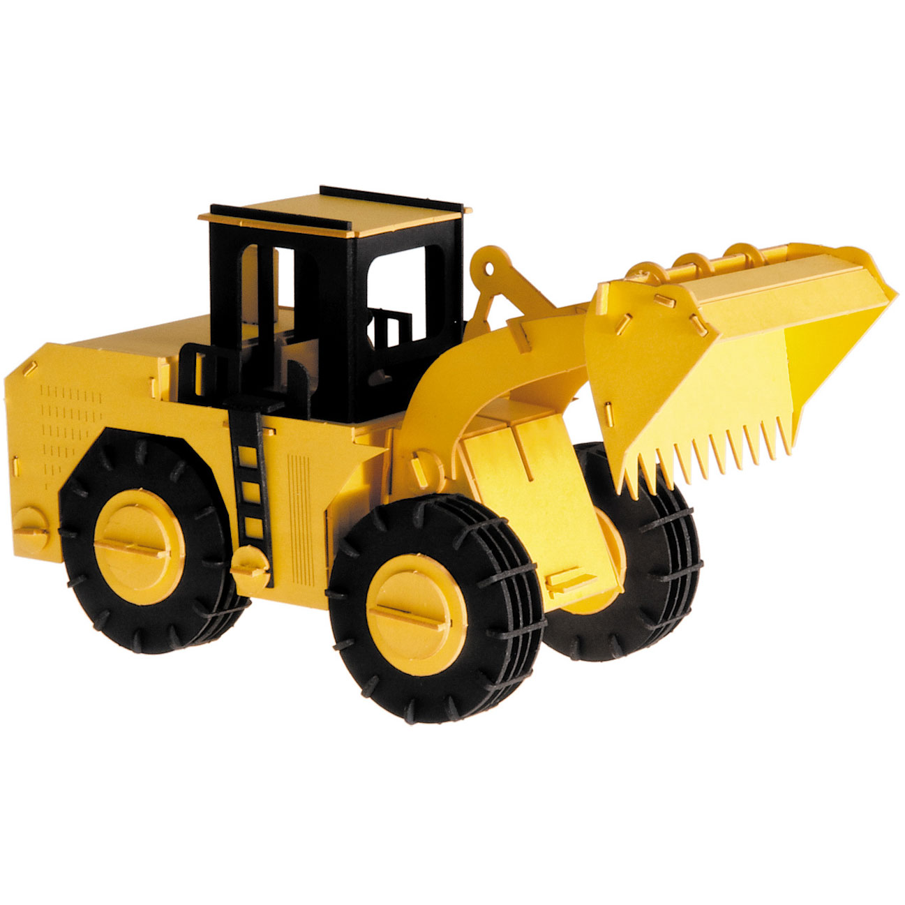 3D Papiermodell Radlader