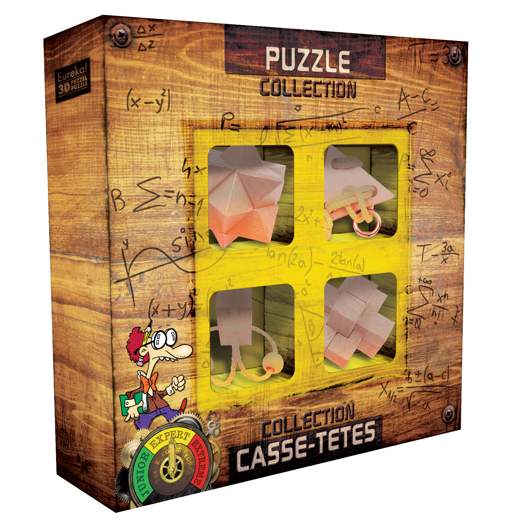 Expert Wooden Puzzles Collection
