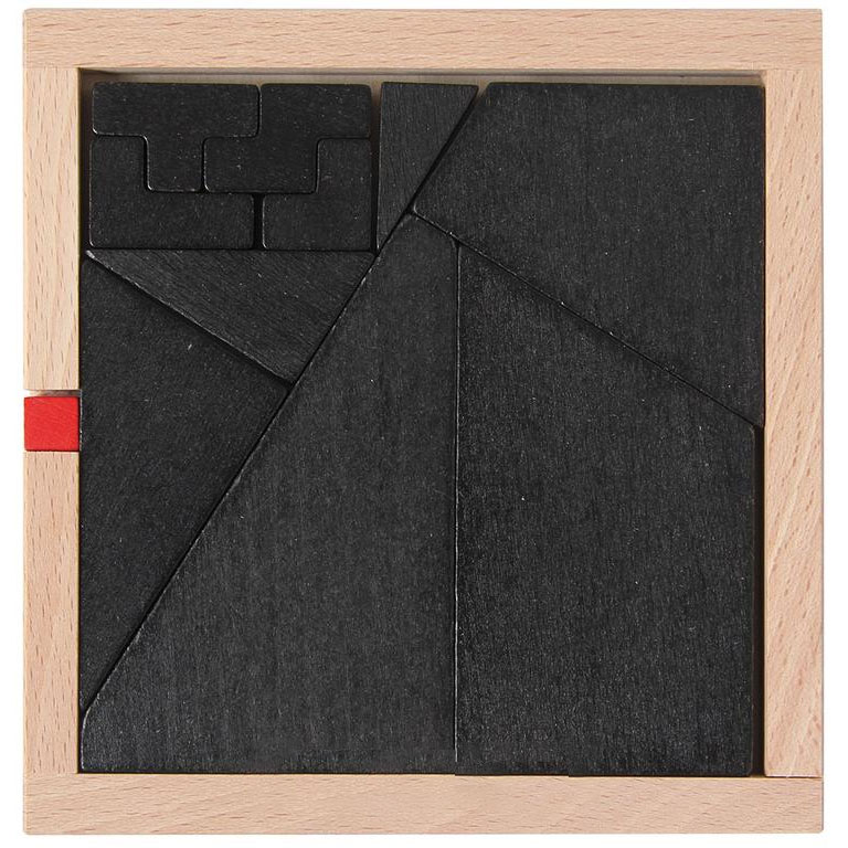 Der kleine rote Würfel - Packpuzzle