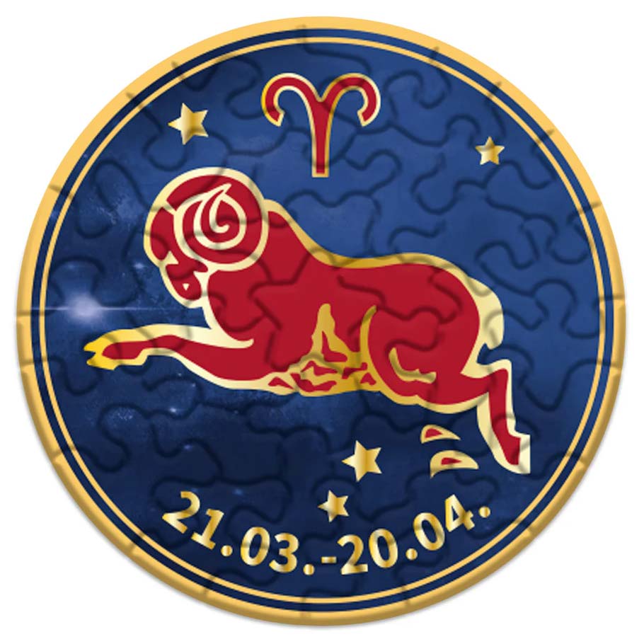 Sternzeichenpuzzle Widder