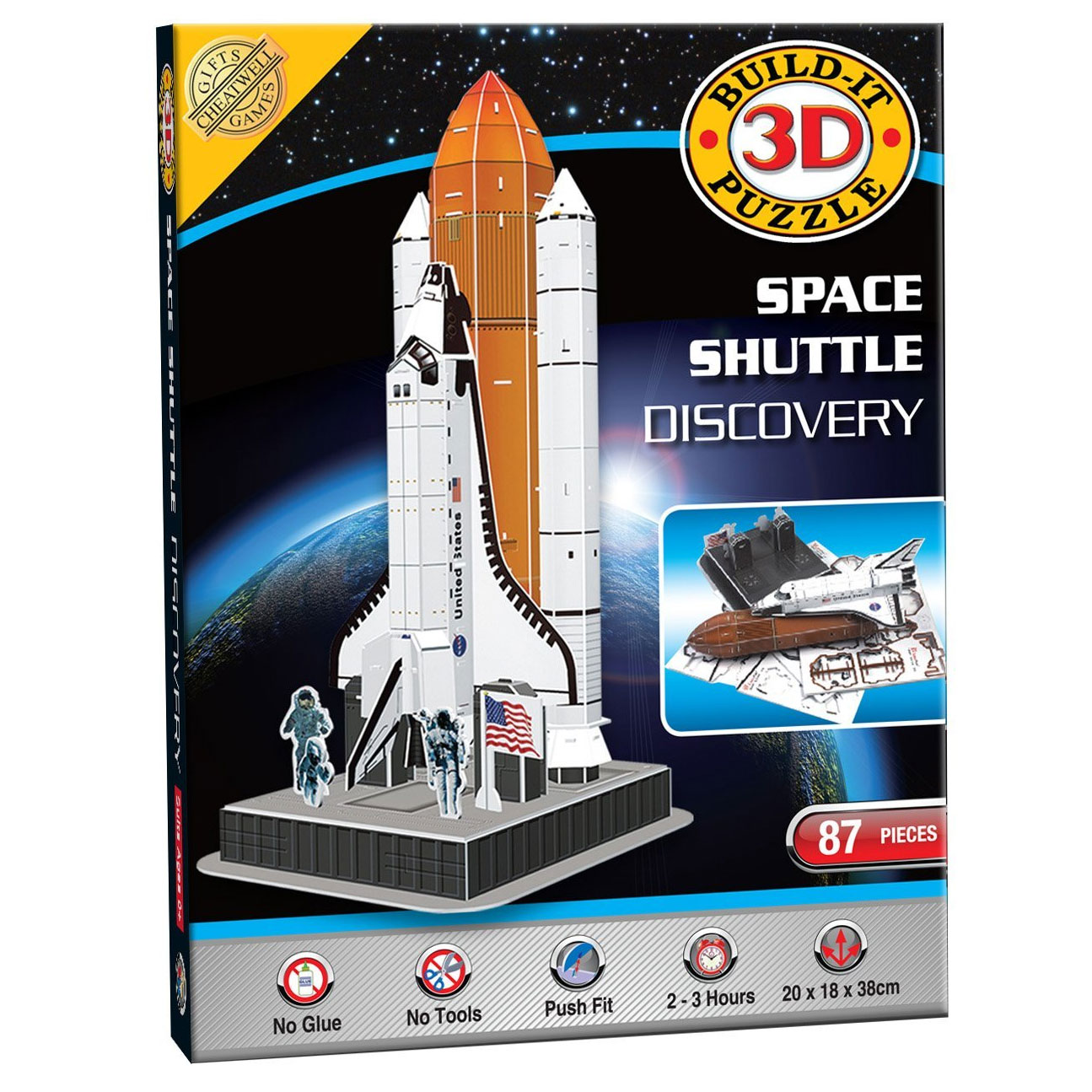 Cheatwell Build-It 3D: Space Shuttle Discovery