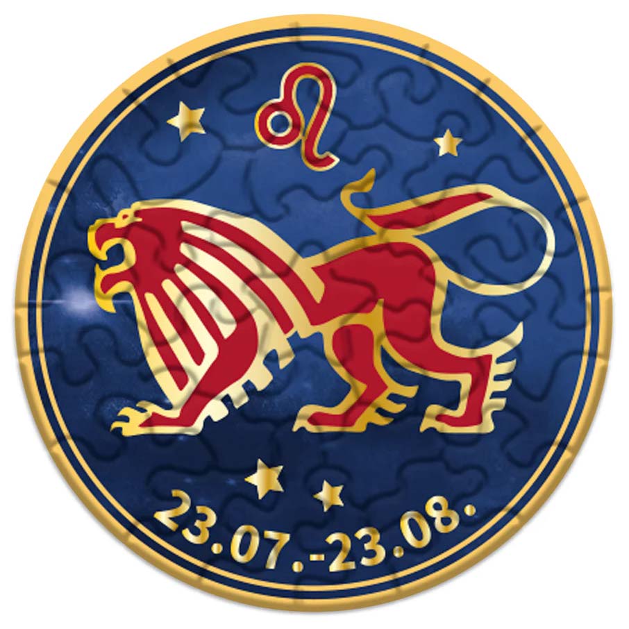 Sternzeichenpuzzle Löwe