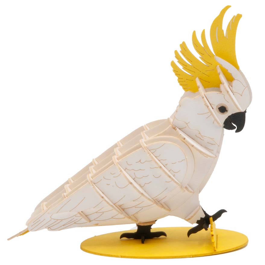 3D Papiermodell Kakadu