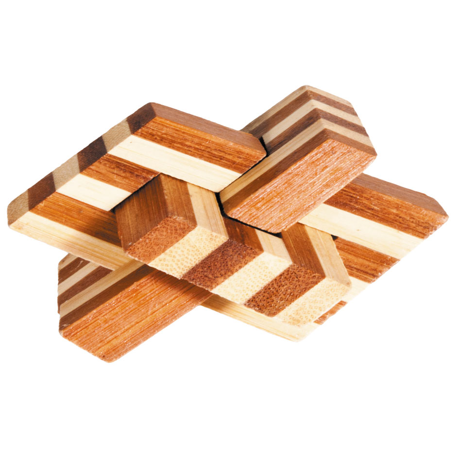 Bambuspuzzle "Kettenknoten"