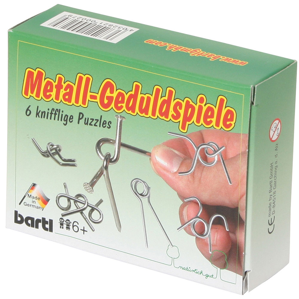 Metall-Geduldspiele