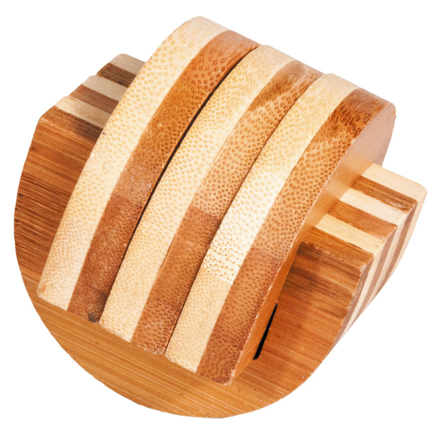 Bambuspuzzle "Klammern"