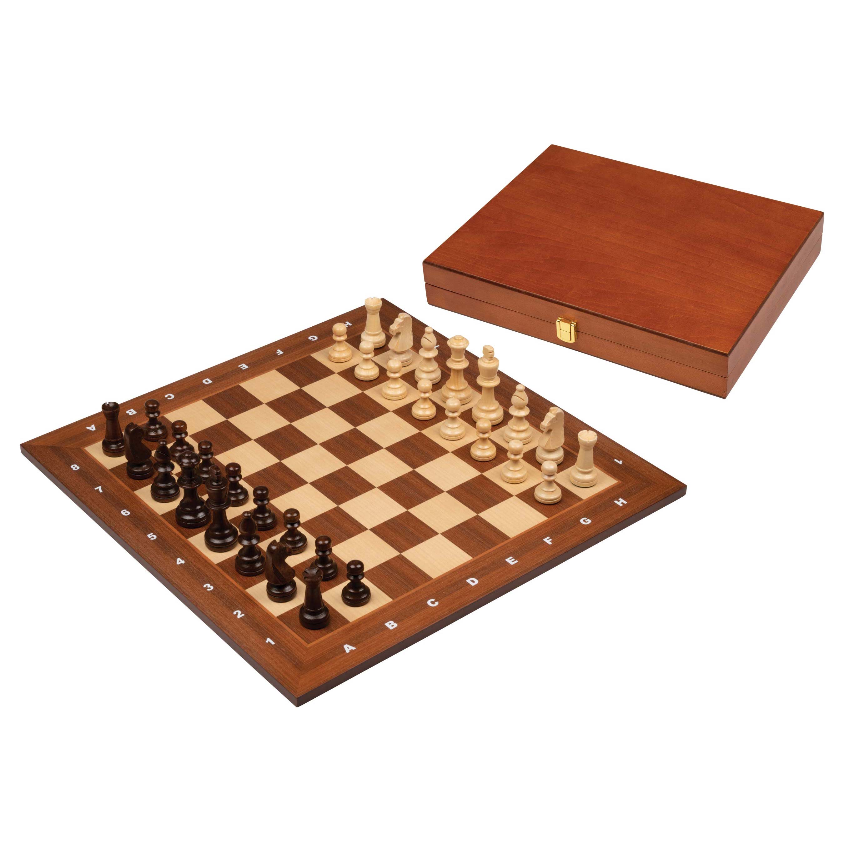 Schachset Turnier, Feld 50 mm