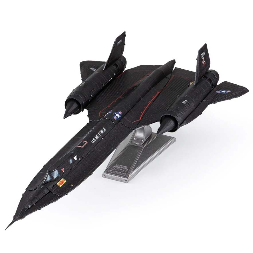 Metal Earth: SR-71 Blackbird (farbiges Modell)