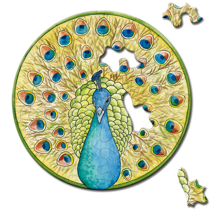 Puzzle Picoli "Pfau"