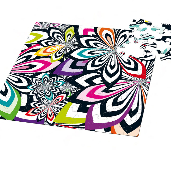 Puzzle Q "Shake-04: Poppige Farben 4"