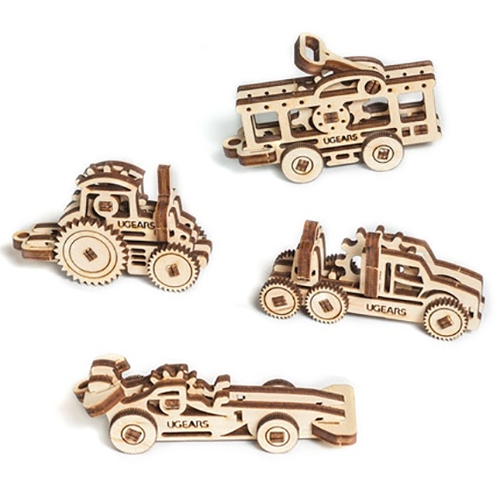 Ugears U-Fidget Fahrzeuge