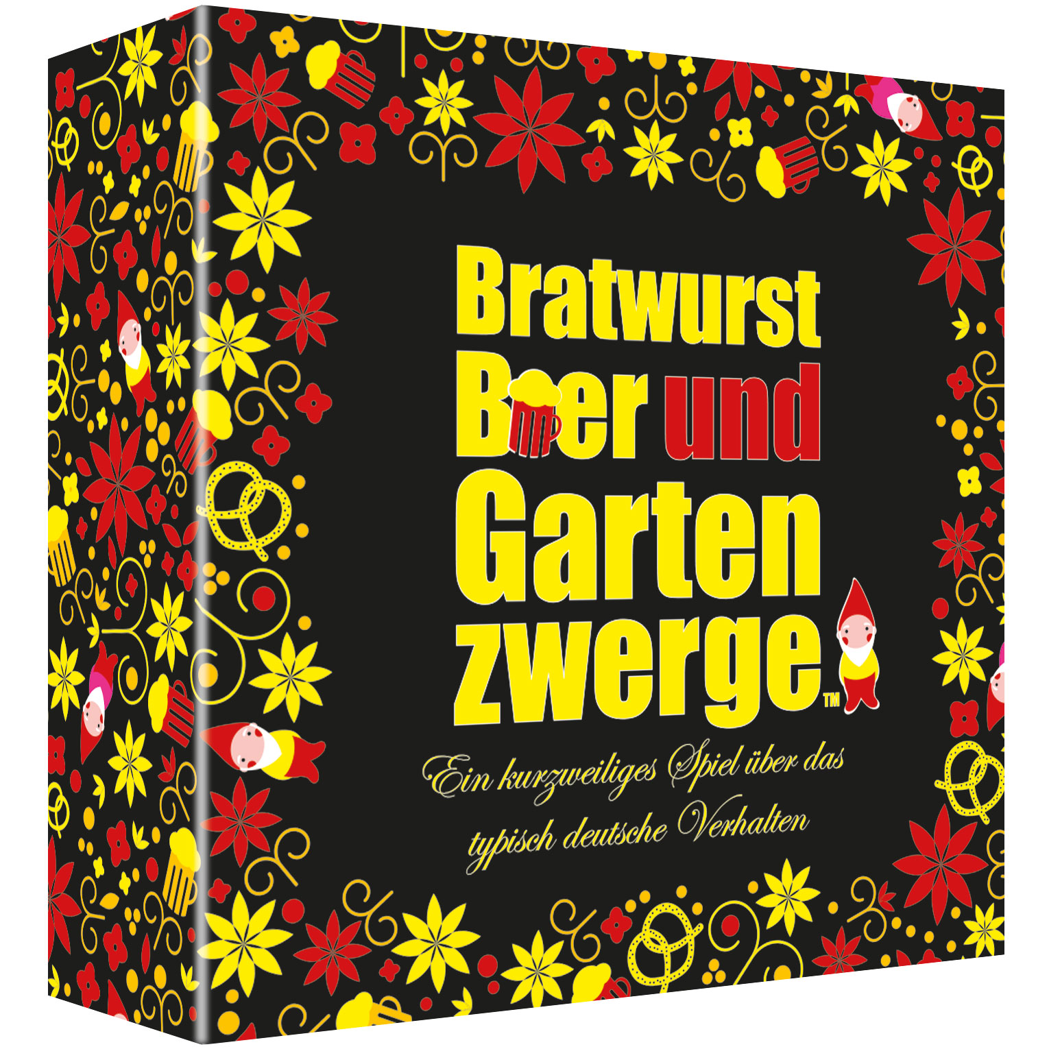 Bratwurst Bier und Gartenzwerge