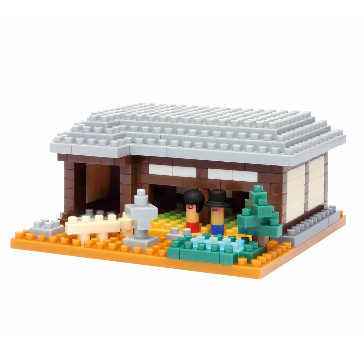 Nanoblock: Peek-Inside-Serie / Traditional Japanese House