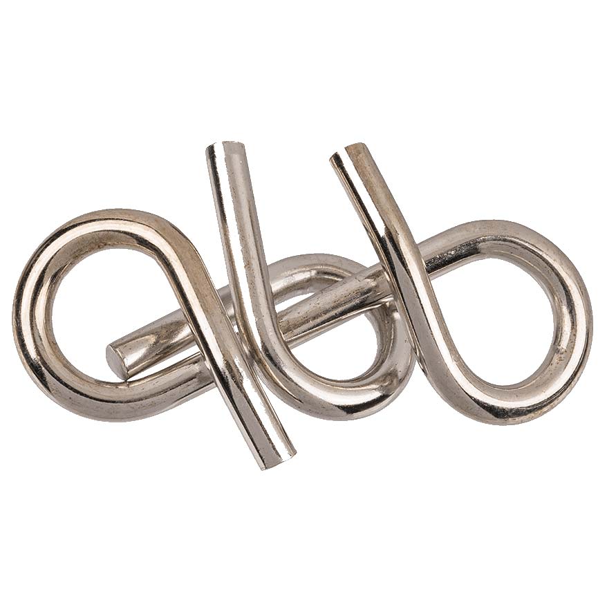 Metallpuzzle in der Streichholzschachtel 1