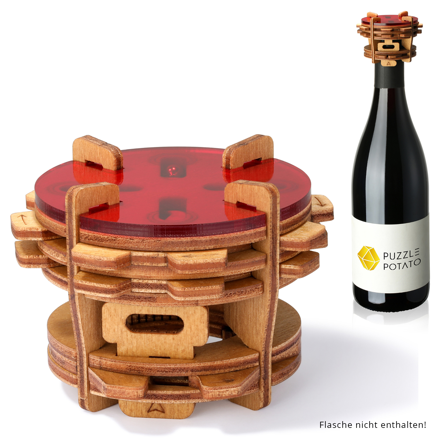 Topsy-Turvy - Weinflaschen-Puzzle