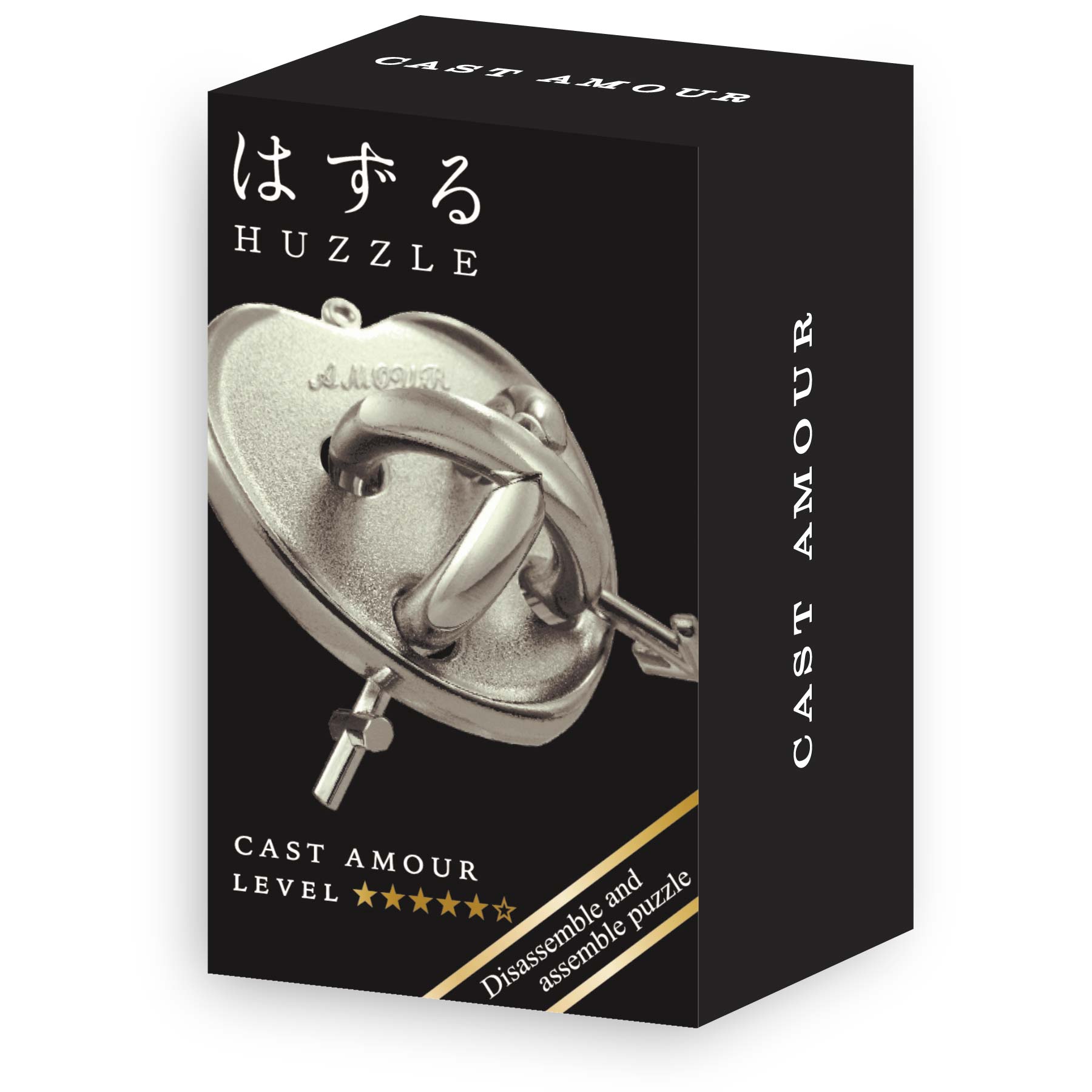 Mini Huzzle Amour (Silber)