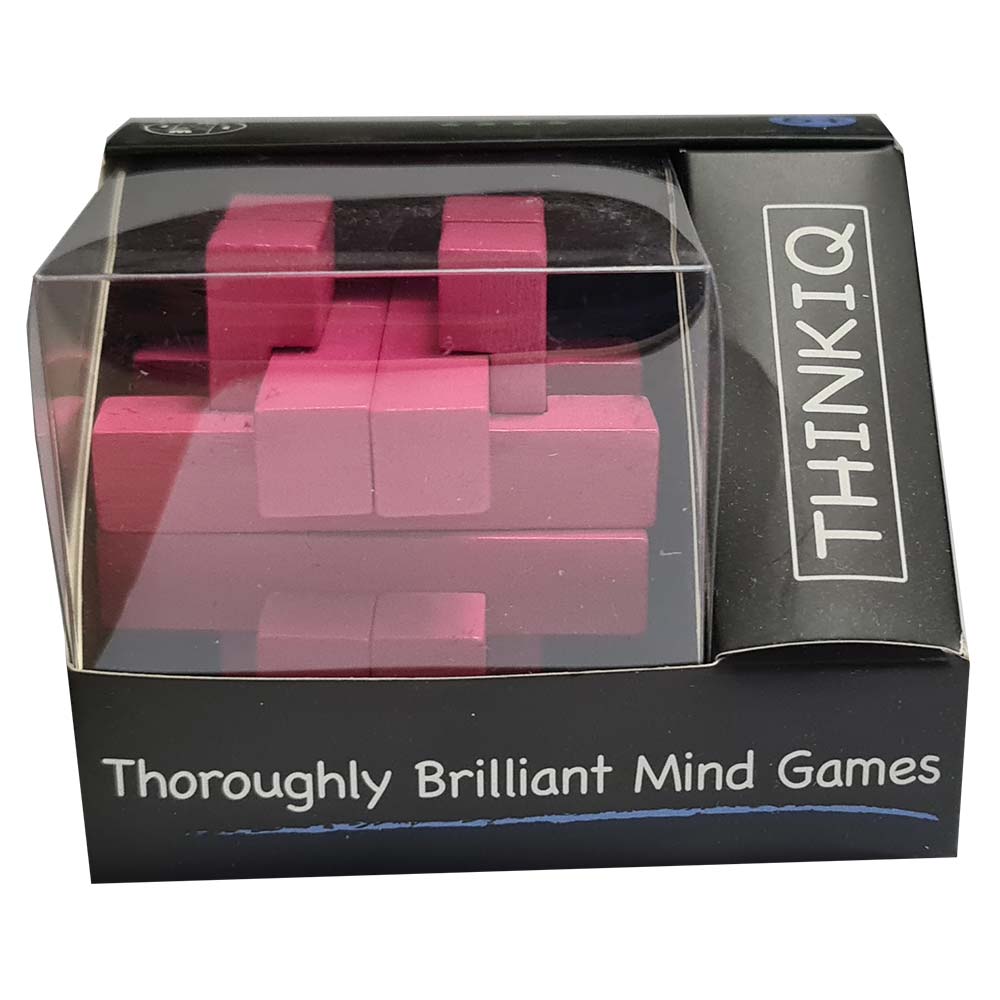 ThinkIQ Holzpuzzle Balkenkonstrukt Rosa